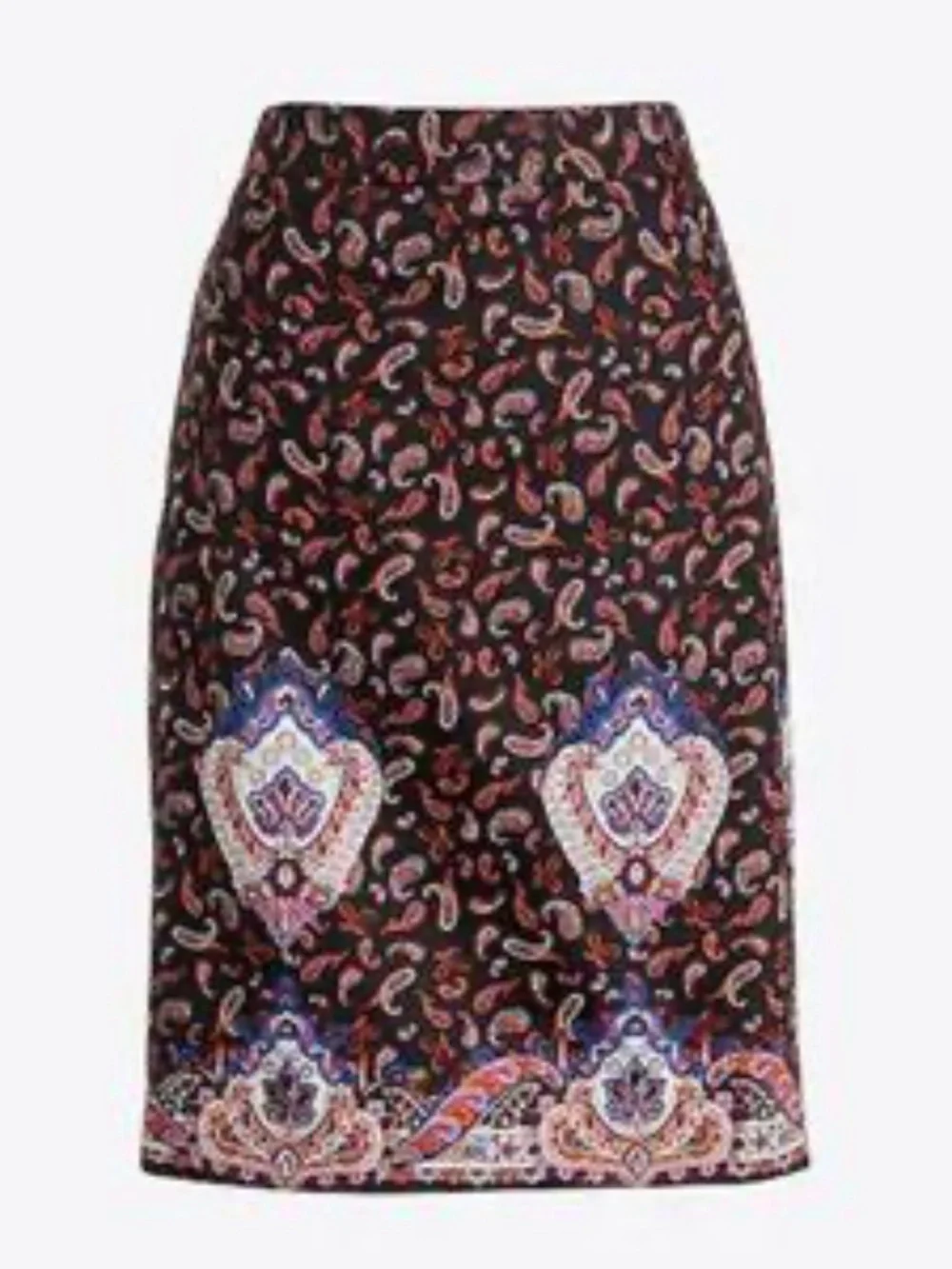 J. Crew The Pencil Skirt Jade Casbah Print - size 14